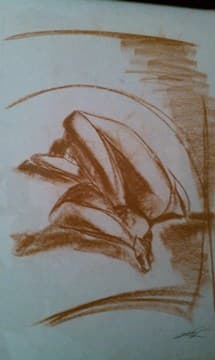 Drawings from Paris - Restless Madonna - Original