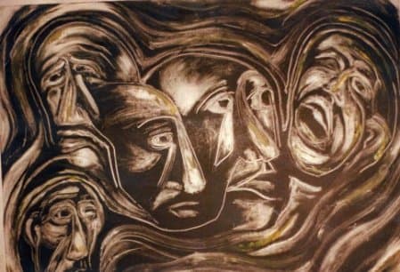 They Spoke - Original - Lithograph - 24x30