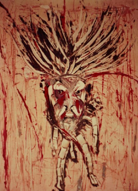 Native Dancer - Original - Monotype - 24X 32