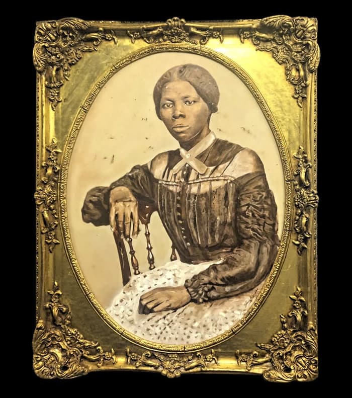 Harriet Tubman - Vessel of Freedom oil on canvas  30x40